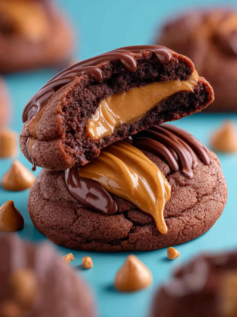 Buckeye Brownie Cookies First Image