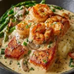 Cajun Shrimp Salmon Cream Sauce First Image