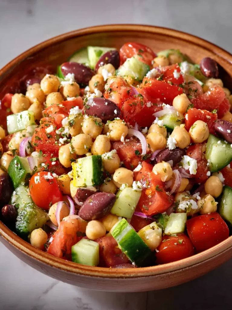 Greek Chickpea Salad First Image