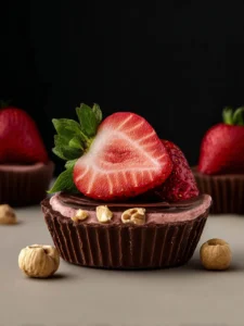 Hazelnut Strawberry Butter Cup First Image