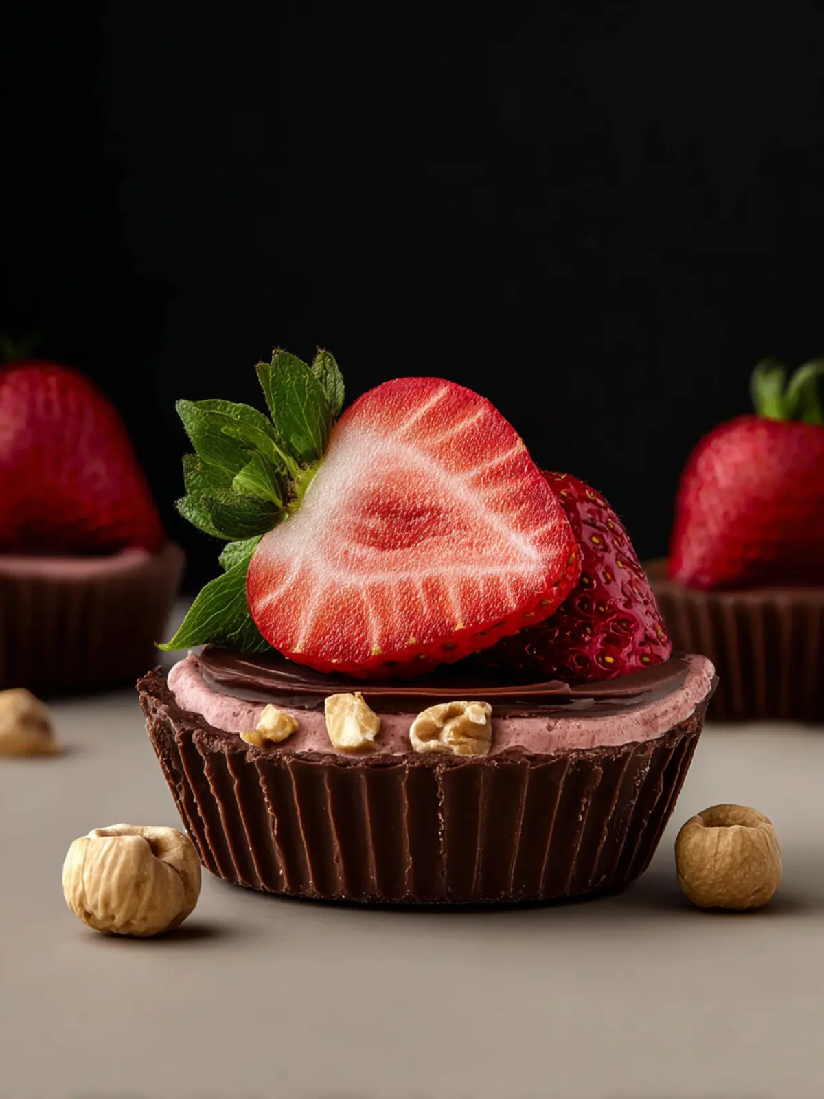 Hazelnut Strawberry Butter Cup: A Decadent Delight at Home