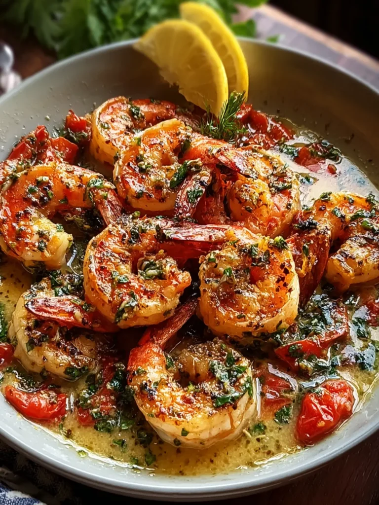 Irresistible Creamy Tuscan Butter Shrimp Recipe First Image