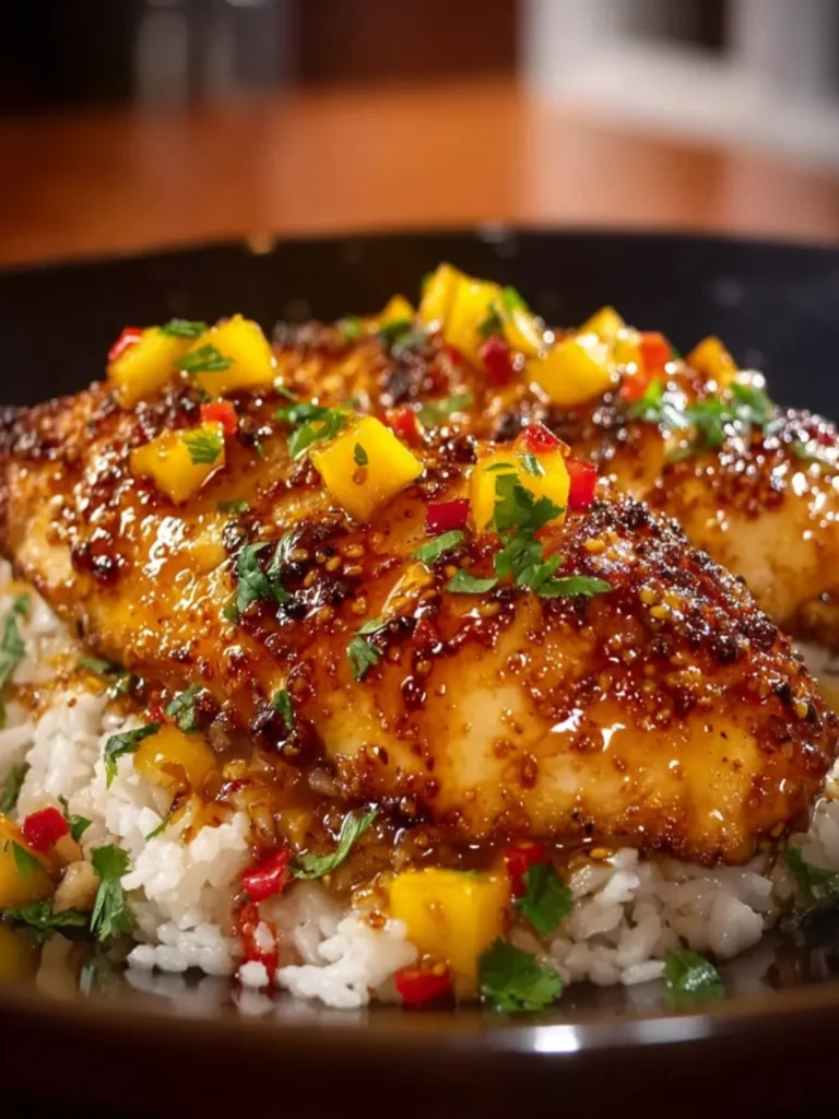 Mango Glazed Chicken First Image
