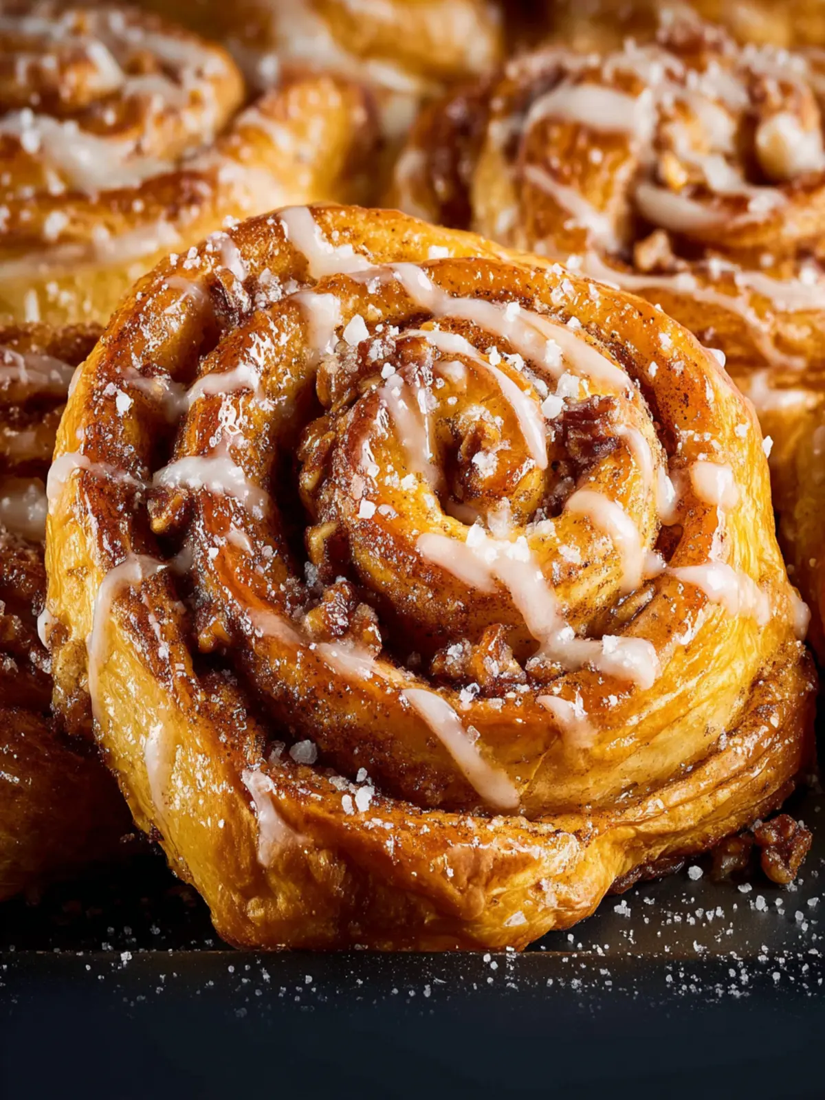 Puff Pastry Cinnamon Rolls First Image