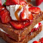 Strawberry Honey Butter Toast First Image