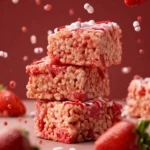 Strawberry Rice Krispie Treats First Image