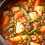 Vegetable Beef Soup First Image