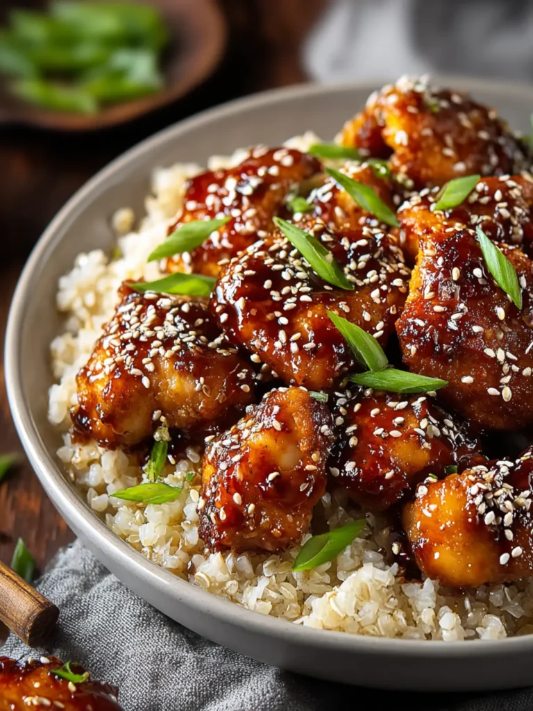 Honey Garlic Chicken First Image