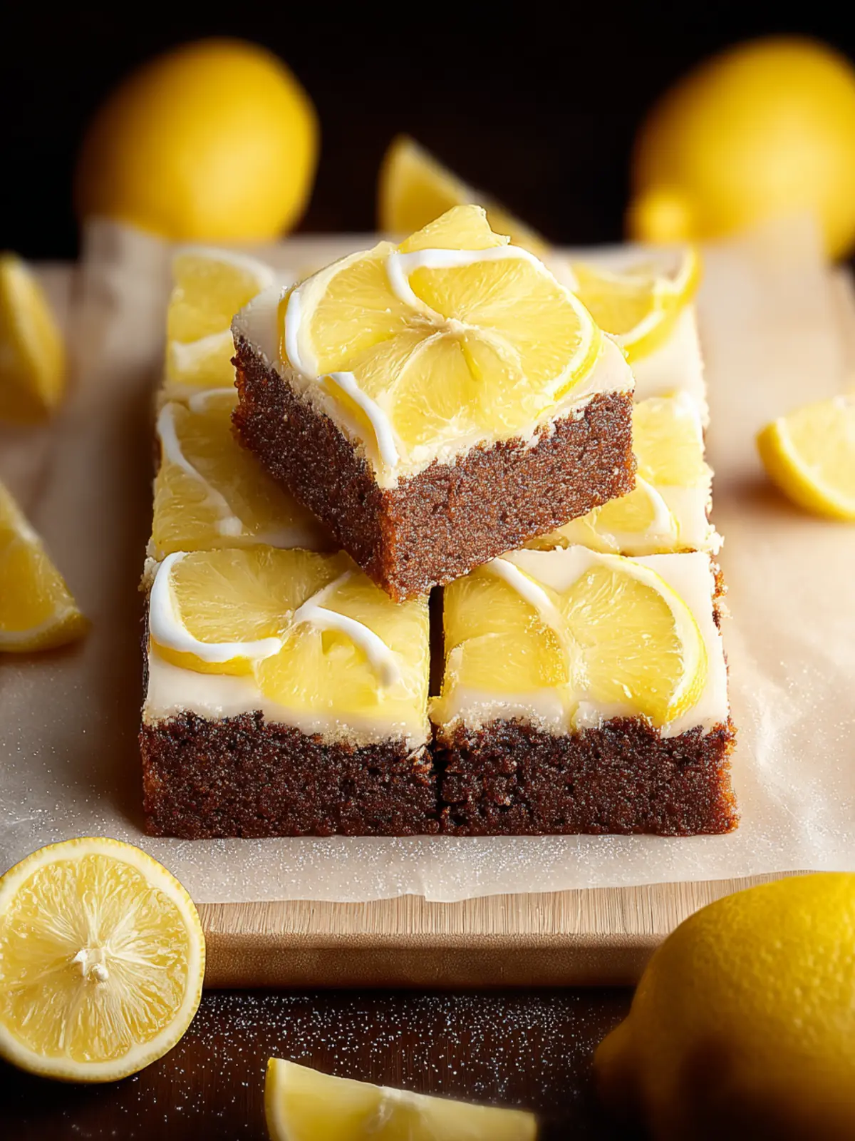 Lemon Brownies First Image