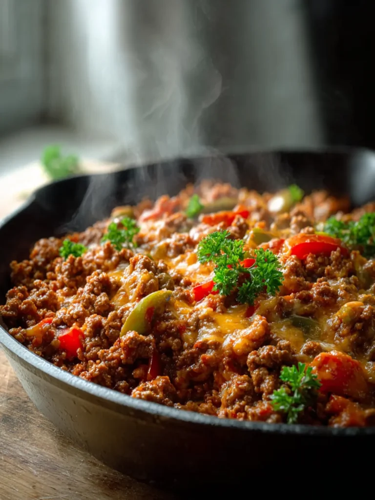 Sloppy Joe Skillet First Image