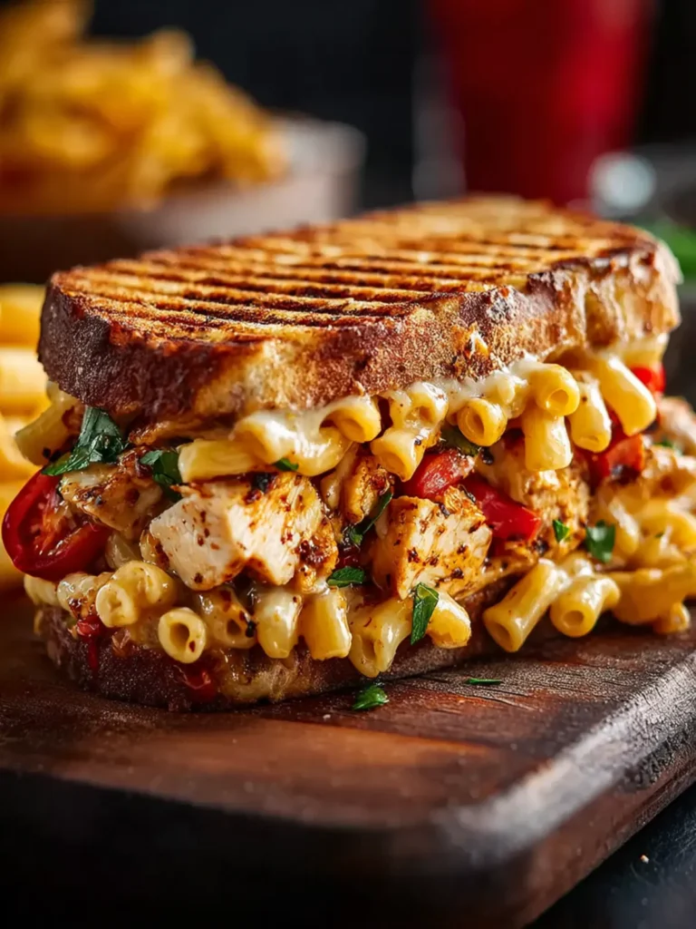 honey pepper chicken panini pasta First Image