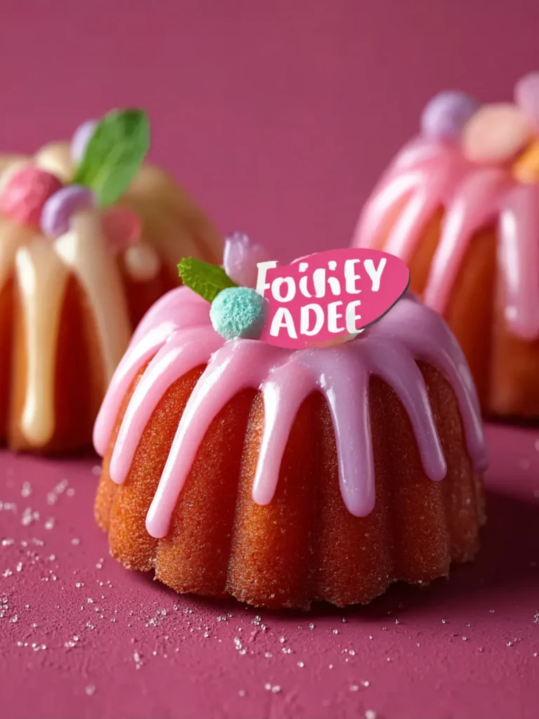 mini bundt cakes vanilla glaze First Image