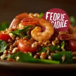 shrimp farro salad First Image